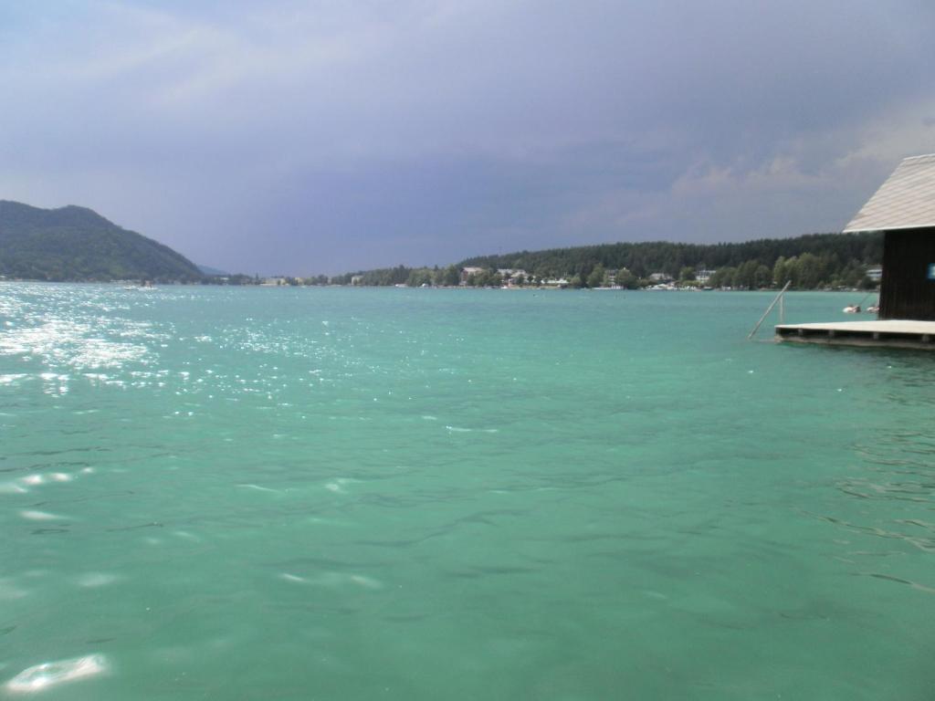 Ferienpension Garni Hubert Rigelnik Sankt Kanzian am Klopeiner See Exteriör bild